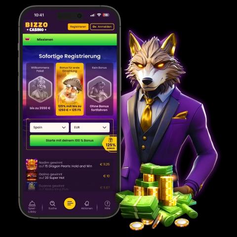 Bizzo Casino Österreich Mobile