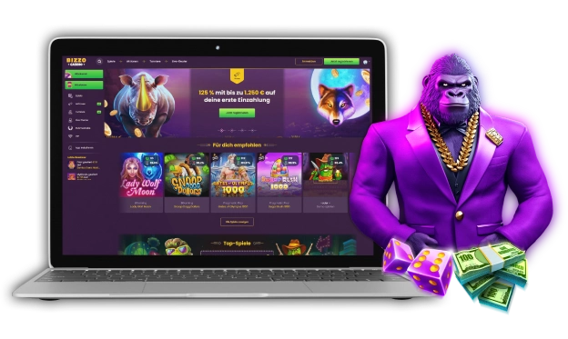 Bizzo Casino Österreich Desktop